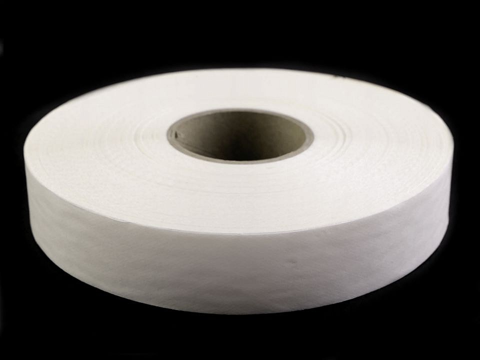 Bandă termoadezivă textile, lățime 30 mm, 50 m Bandă termoadezivă textile, lățime 30 mm, 50 m