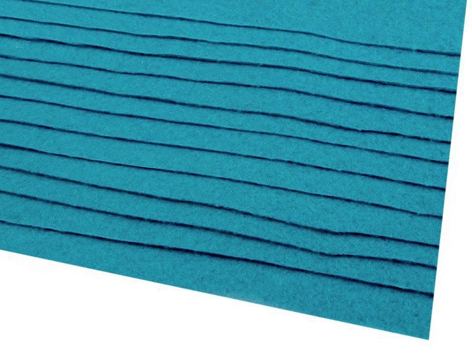 Coli fetru, 20x30 cm, 166 g / m², 2 bucati - gri petrol Coli fetru, 20x30 cm, 166 g / m², 2 bucati - gri petrol