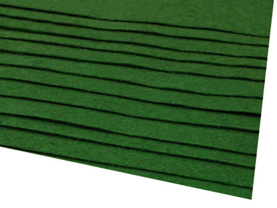 Coli fetru, 20x30 cm, 166 g / m², 2 bucati - verde irlandez Coli fetru, 20x30 cm, 166 g / m², 2 bucati - verde irlandez