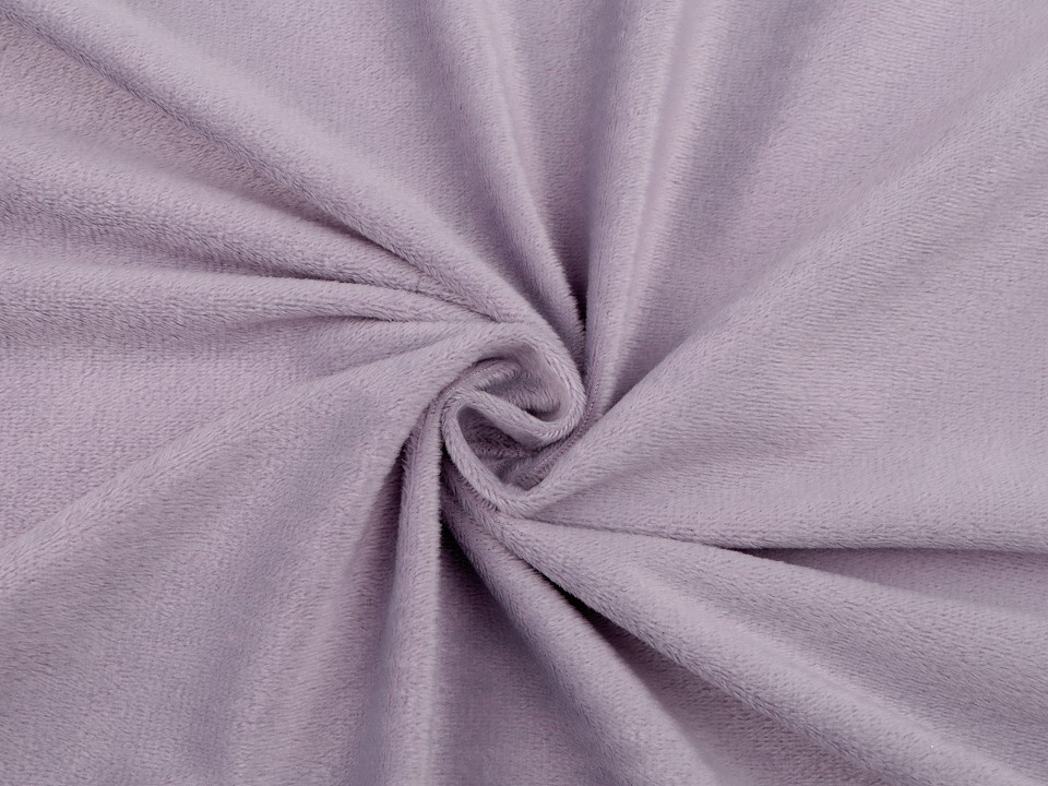 Micropluș / Soft Fleece Minky, la metru - violet pastel Micropluș / Soft Fleece Minky, la metru - violet pastel
