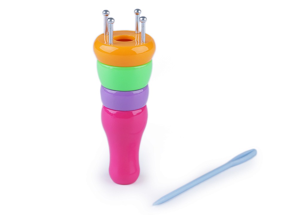 Păpușă de tricotat, multicolor Păpușă de tricotat, multicolor