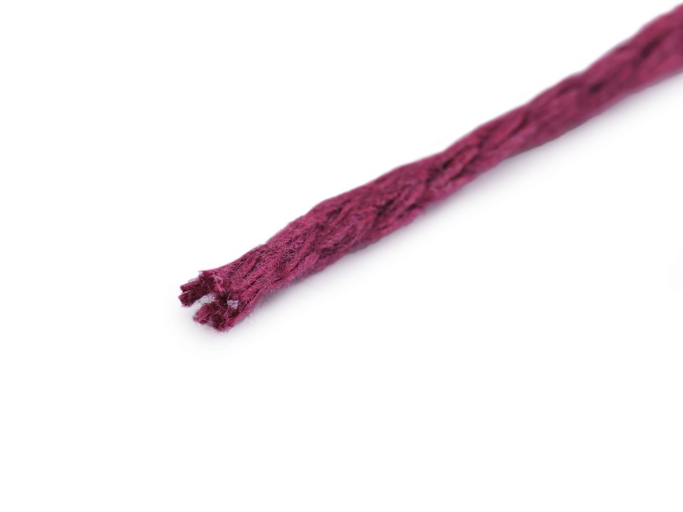 Fire de tricotat Macrame Cotton Spectrum 250 g, roz Fire de tricotat Macrame Cotton Spectrum 250 g, roz