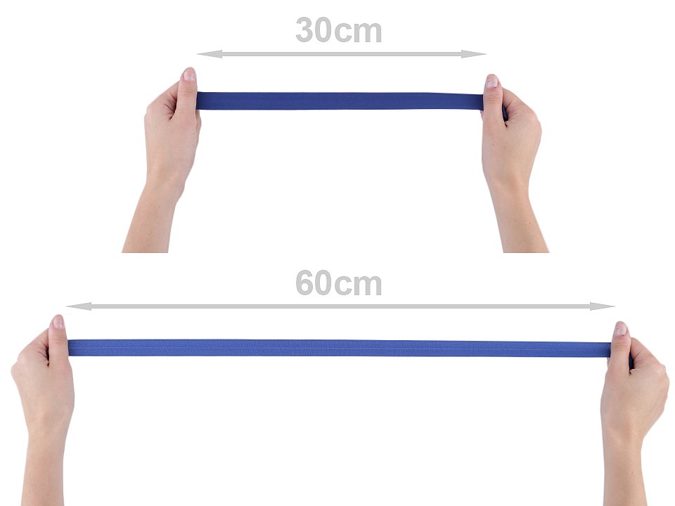 Elastic bias mat, lățime 20 mm (card 20 m) - galben Elastic bias mat, lățime 20 mm (card 20 m) - galben