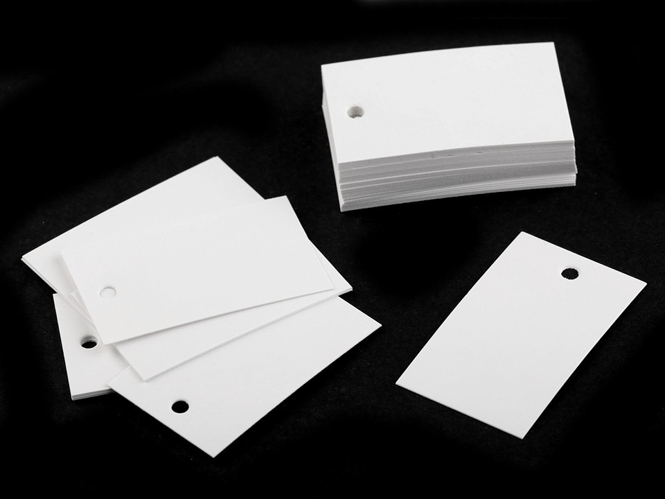 Etichete preț, 30x50 mm (pachet 250 Buc.) - alb Etichete preț, 30x50 mm (pachet 250 Buc.) - alb