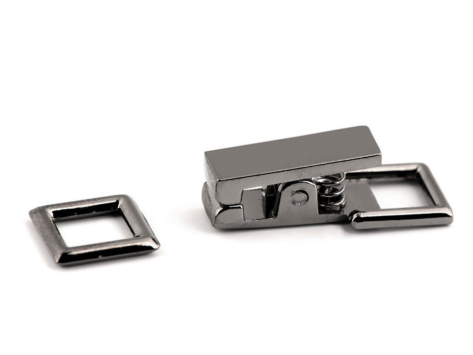 Închizătoare decorativă, 9x26 mm, nichel Închizătoare decorativă, 9x26 mm, nichel