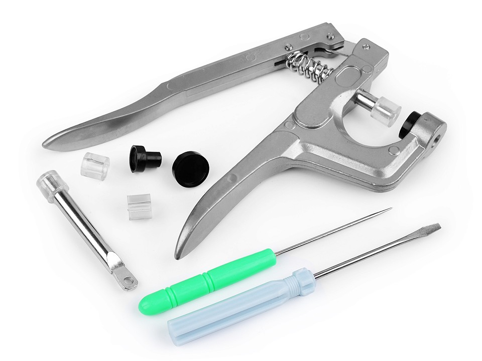 Set cleste si capse plastic
