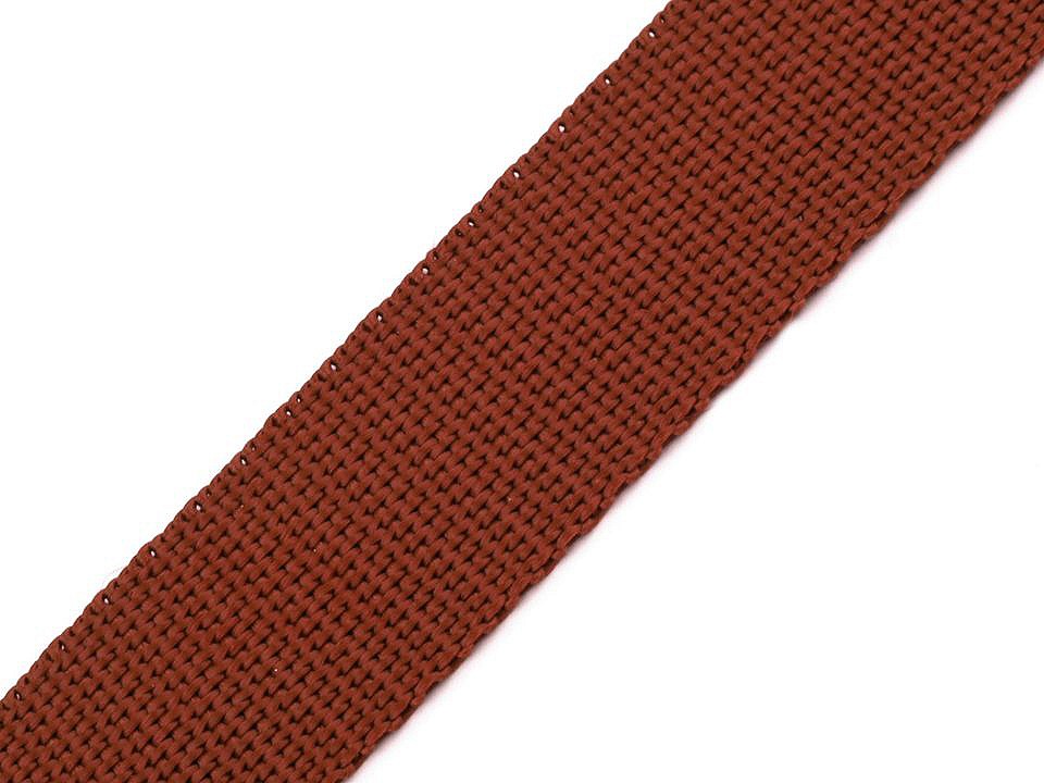 Chingă polipropilenă, lățime 30 mm, maro, 5 m Chingă polipropilenă, lățime 30 mm, maro, 5 m