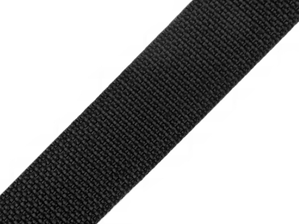 Chingă polipropilenă, lățime 30 mm, negru, 5 m Chingă polipropilenă, lățime 30 mm, negru, 5 m