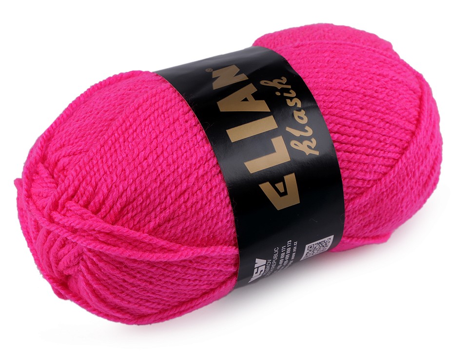 Fir de tricotat Klasik, 50 g - pink Fir de tricotat Klasik, 50 g - pink