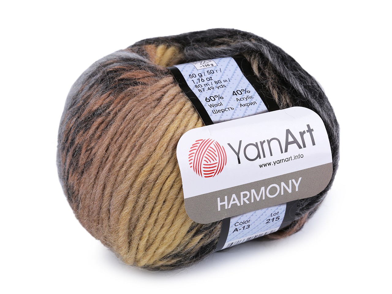 Fire de tricotat Harmony 50 g, bej Fire de tricotat Harmony 50 g, bej