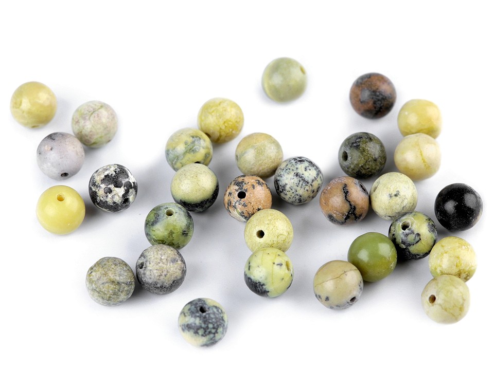 MărgeleTurcoaz galben, Ø6 mm (pachet 10 Buc.) MărgeleTurcoaz galben, Ø6 mm (pachet 10 Buc.)