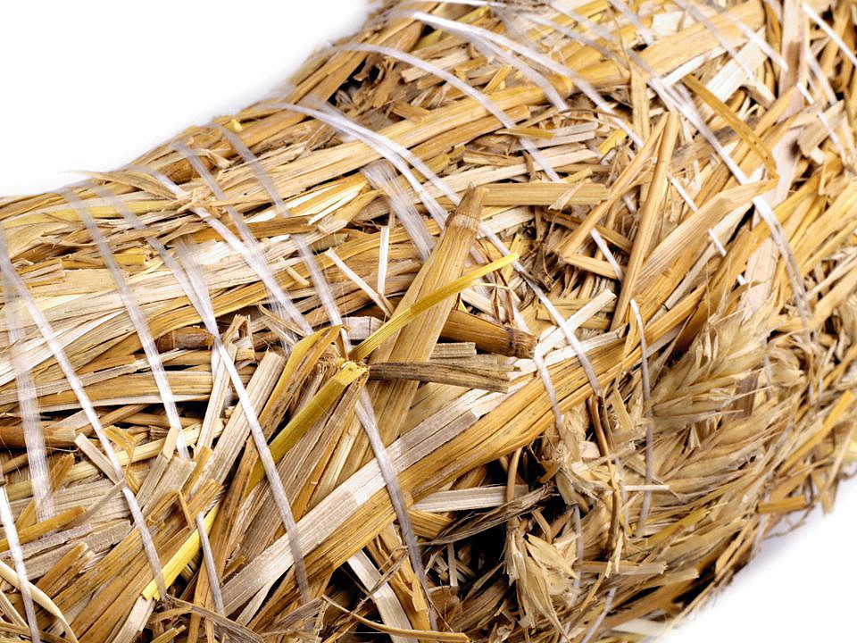 Coroniță din paie, Ø50 cm, natur