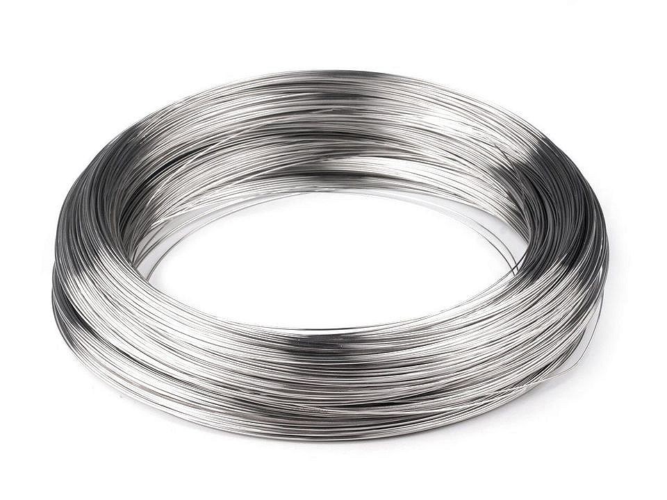Sârmă memorie brățări, Ø5 cm, platinum , 20 g