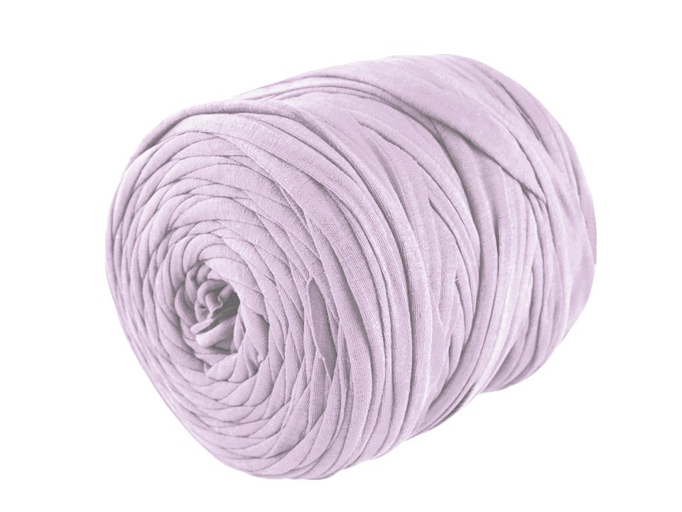 Bandă de tricotat Spaghetti, 650-700 g - mov deschis Bandă de tricotat Spaghetti, 650-700 g - mov deschis