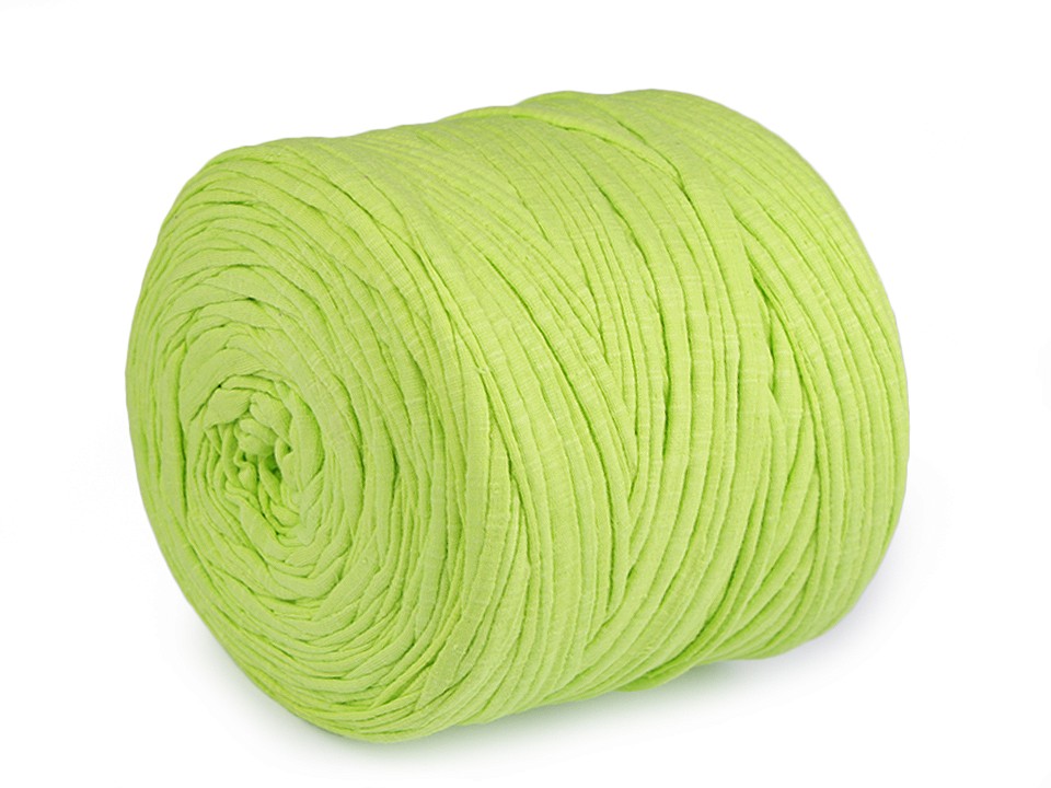 Bandă de tricotat Spaghetti, 650-700 g - verde deschis Bandă de tricotat Spaghetti, 650-700 g - verde deschis