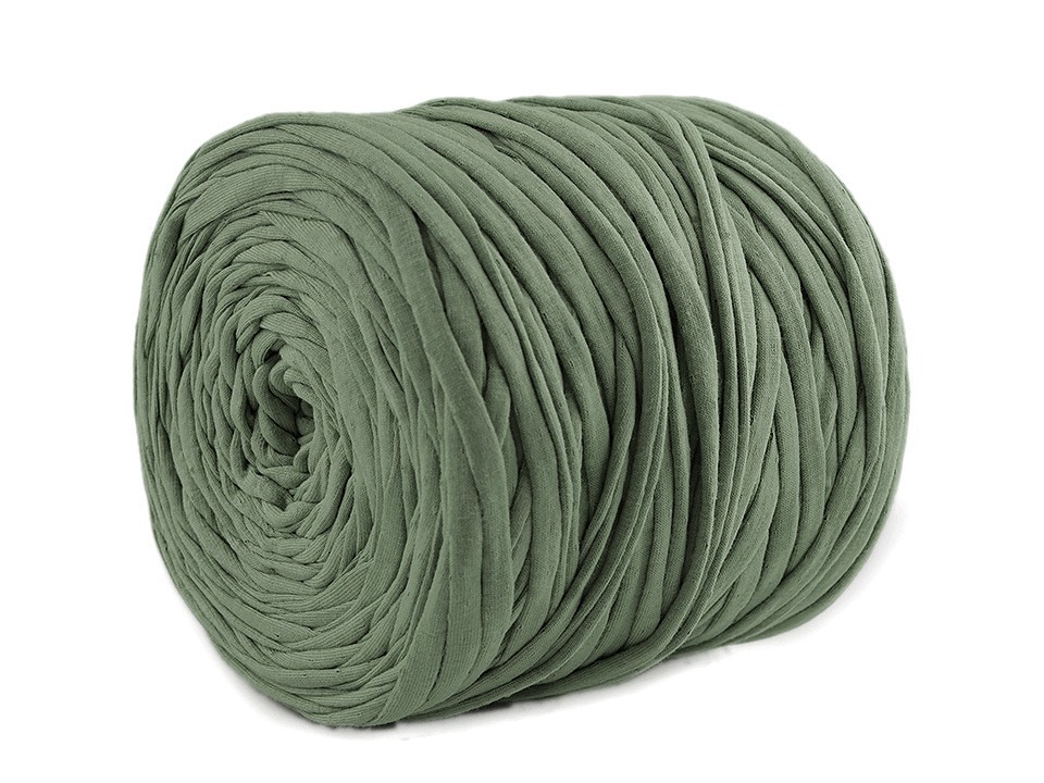 Bandă de tricotat Spaghetti, 650-700 g - verde pal Bandă de tricotat Spaghetti, 650-700 g - verde pal