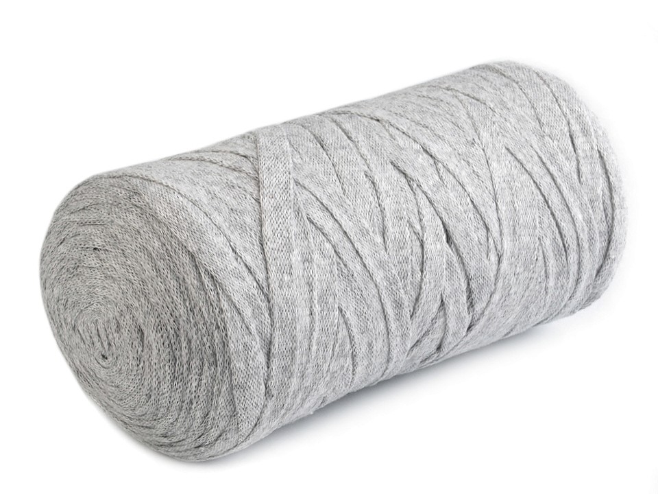 Bandă tubulare de tricotat Spaghetti, 250 g - gri porumbel Bandă tubulare de tricotat Spaghetti, 250 g - gri porumbel
