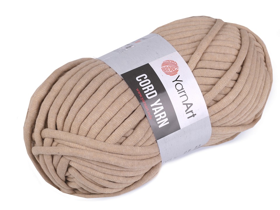Fir de tricotat Cord Yarn, 250 g - bej Fir de tricotat Cord Yarn, 250 g - bej