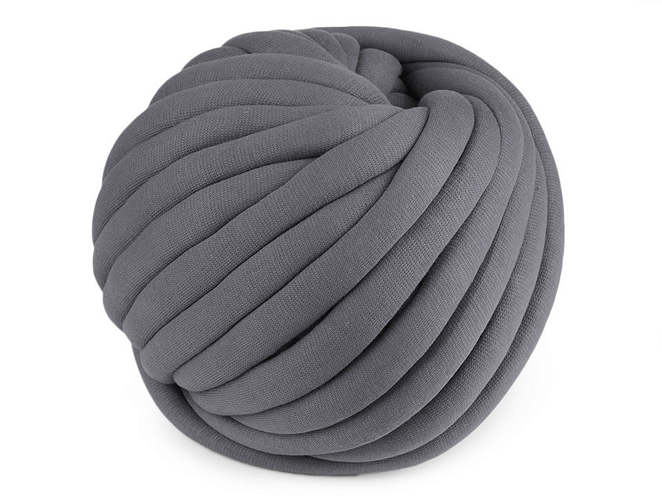 Fir tubular cu umplutură Marshmallow la metru, 750 g - gri închis Fir tubular cu umplutură Marshmallow la metru, 750 g - gri închis