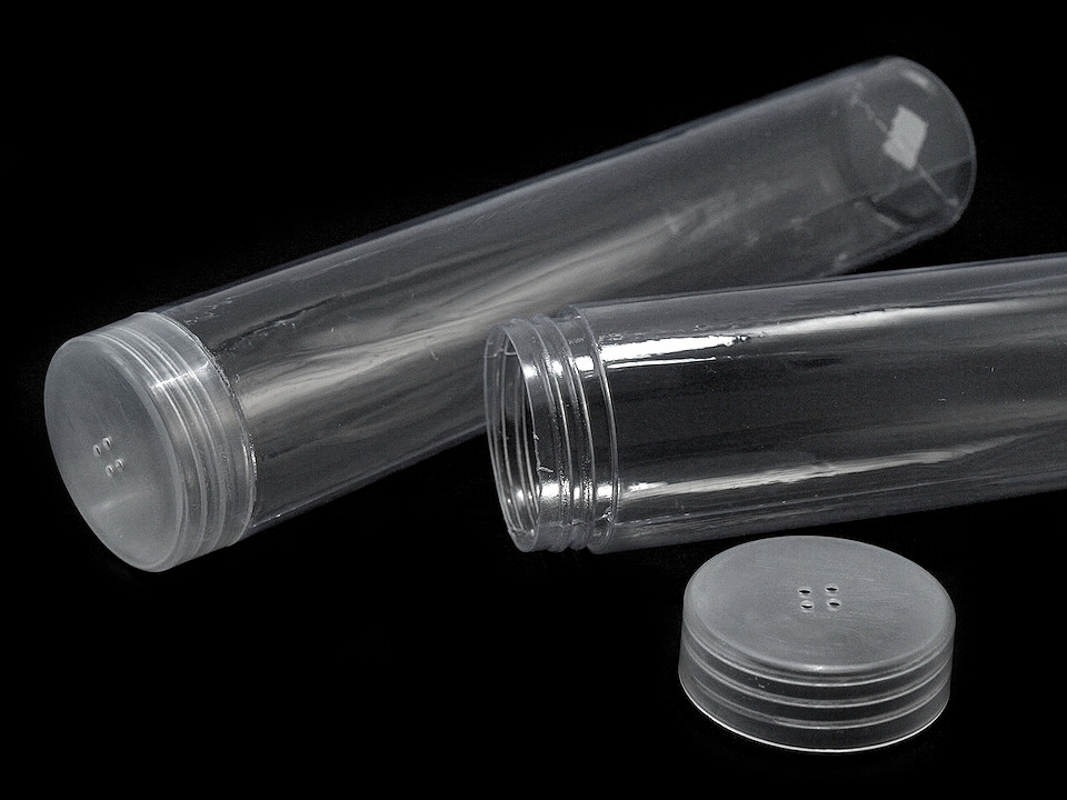 Tub plastic transparent, ø35 mm - Transparent (10 Bucăți)