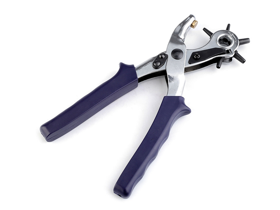 Clește pentru perforat piele prym - Albastru întunecat (1 Bucată)