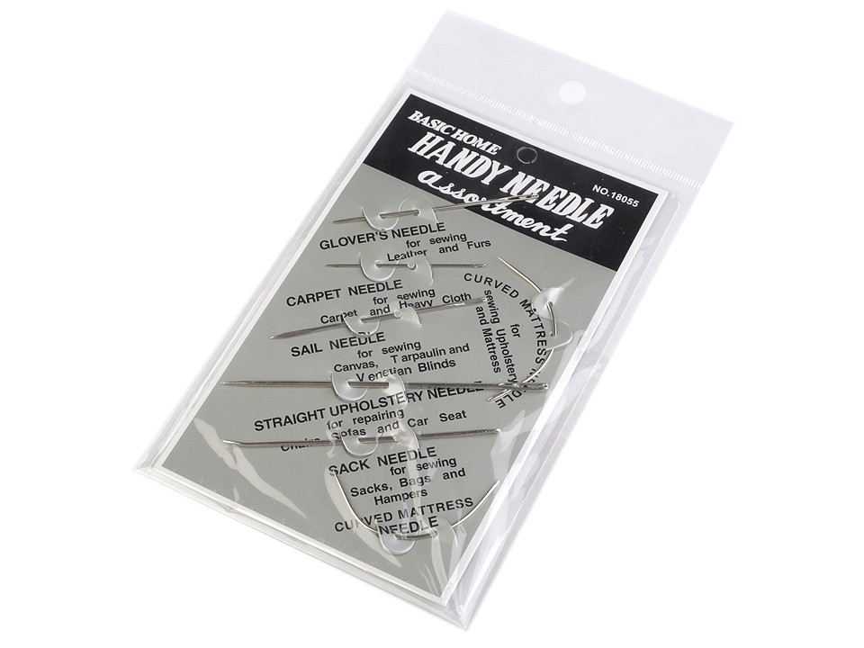 Ace de cusut universale, 7 buc/set - Nichel (1 Card)