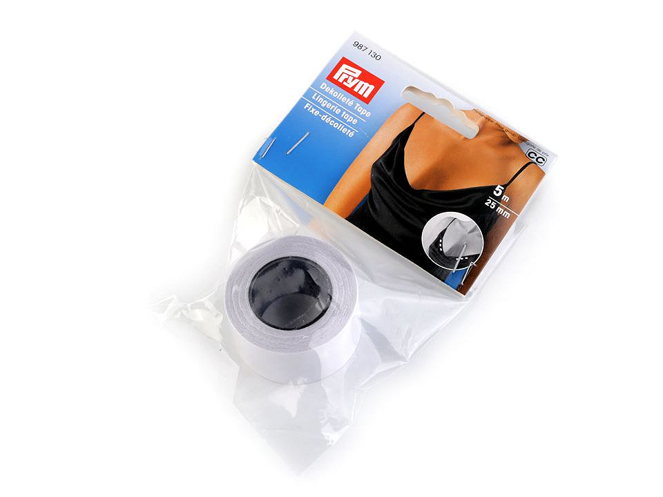 Bandă dublu adezivă pentru rochii decoltate - Transparent (1 Bucată)