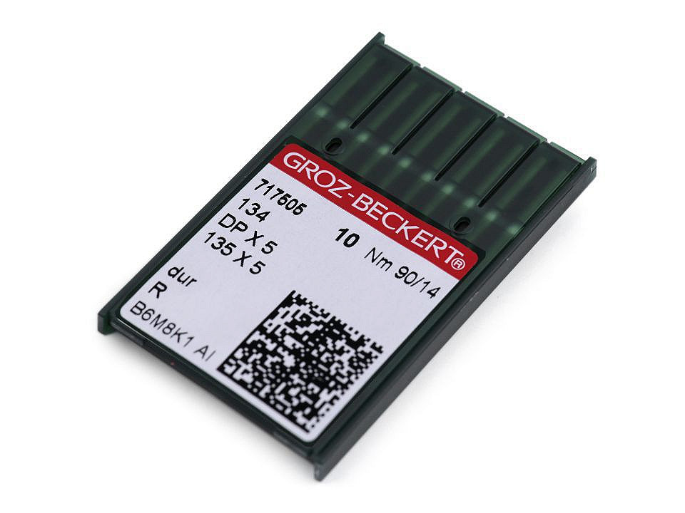 Ace mașini de cusut industriale groz - beckert,70; 80; 90; 100 - Nichel (1 Cutie)