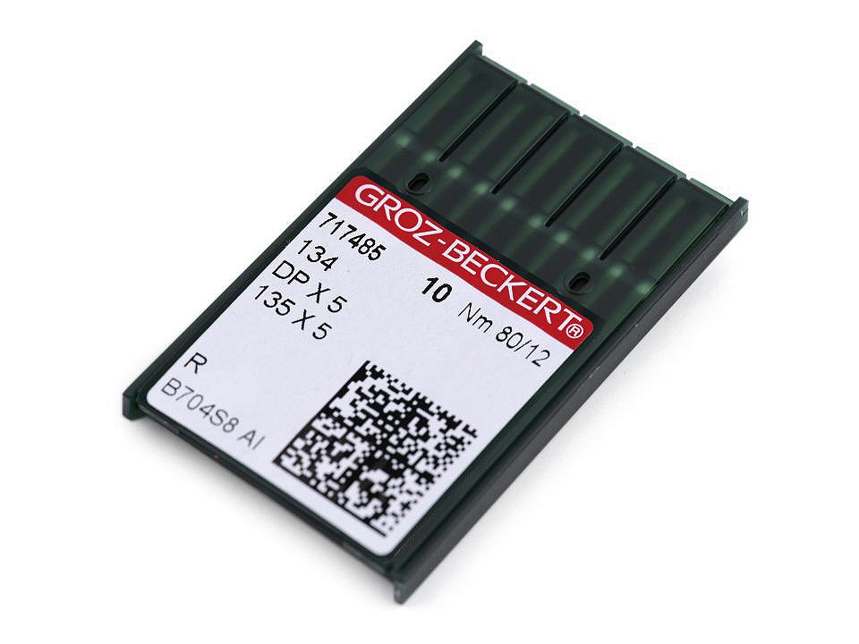 Ace mașini de cusut industriale groz - beckert,70; 80; 90; 100 - Nichel (1 Cutie)