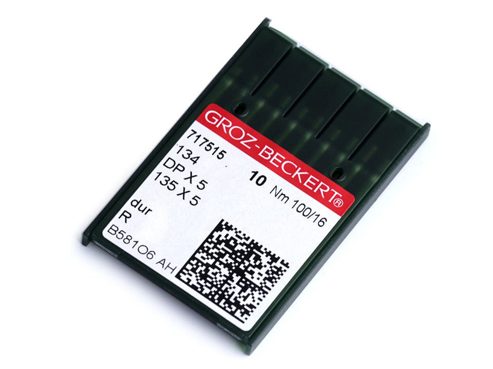 Ace mașini de cusut industriale groz - beckert,70; 80; 90; 100 - Nichel (1 Cutie)