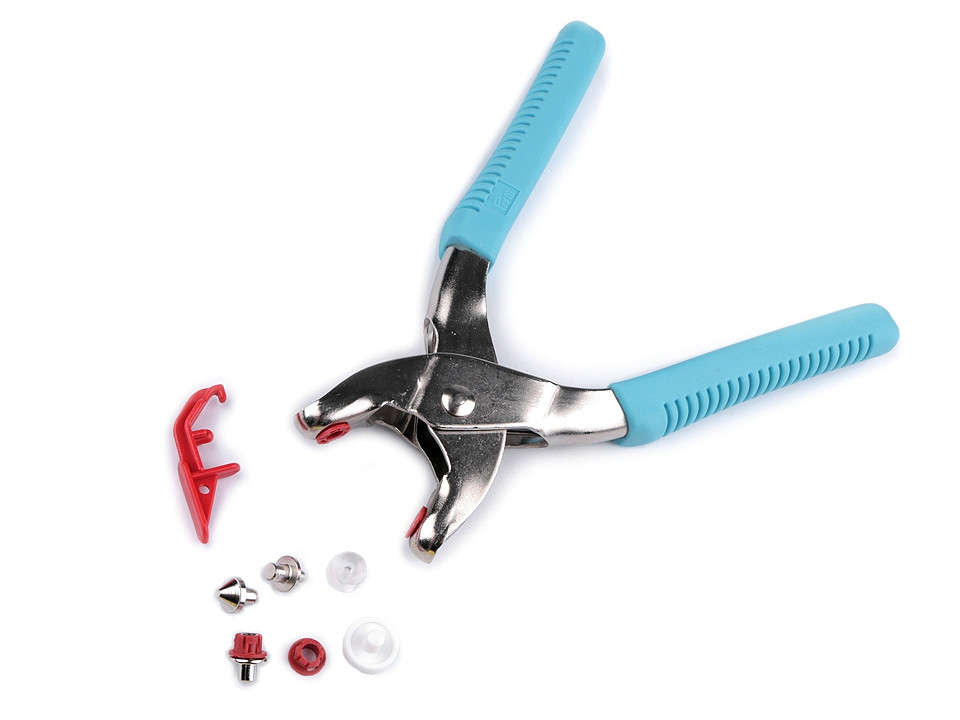 Clește pentru găurit și capsat prym - Turcoaz deschis (1 Bucată)