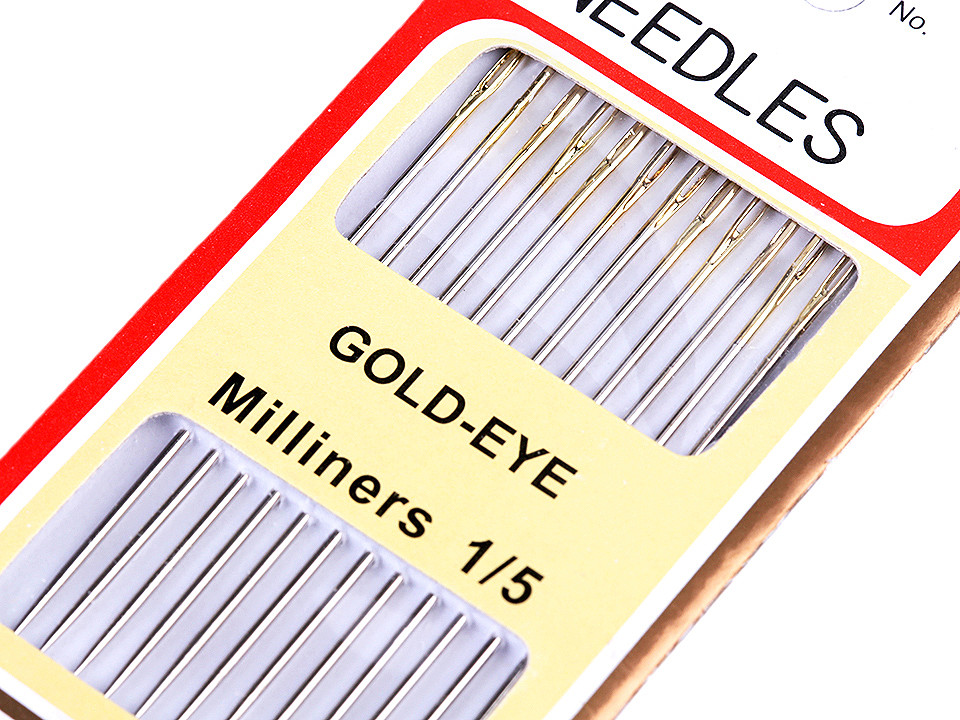 Ace de cusut cu urechi aurii - Nichel (1 Blister)