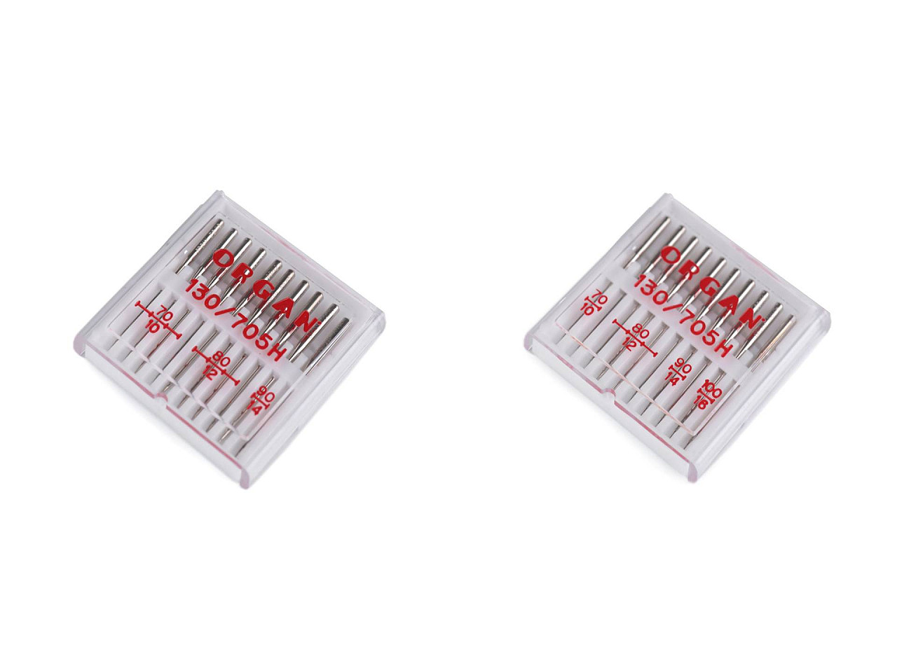 Ace mașină de cusut organ, 70; 80; 90; 100; - Nichel (50 Cutii)