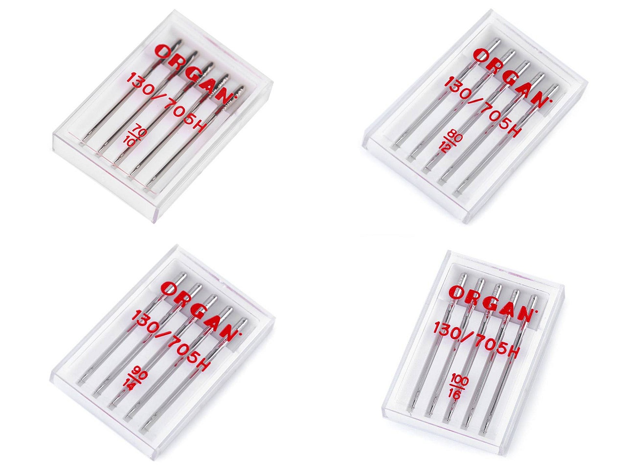 Ace mașină de cusut universal 70;80;90;100 organ - Nichel (50 Cutii)