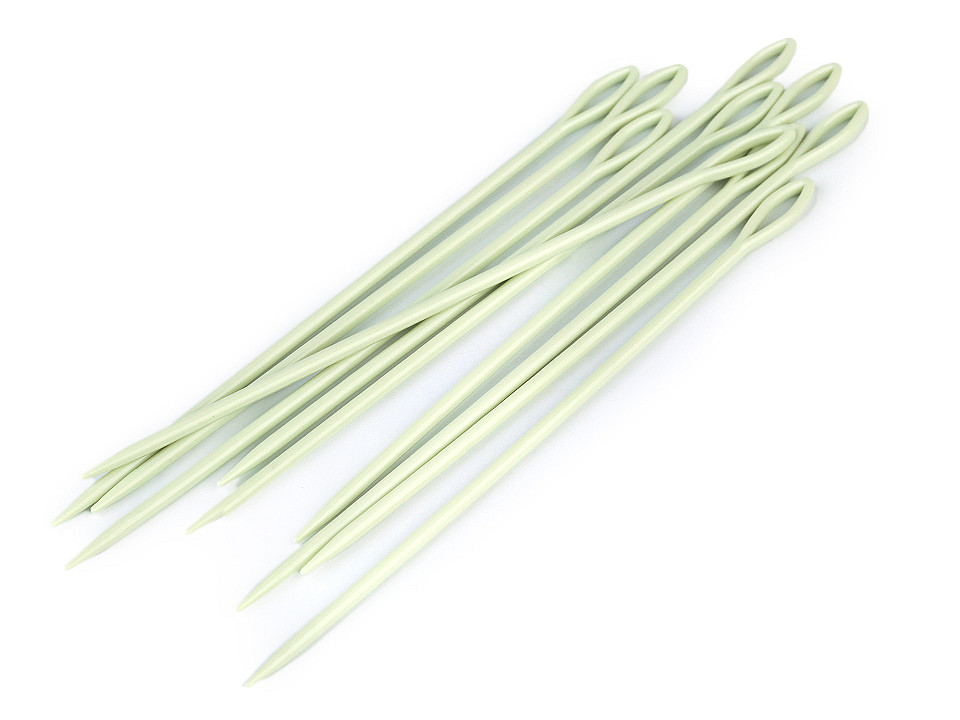 Ace plastic cu vârf bont, 150 mm - Mix variante (10 Bucăți)