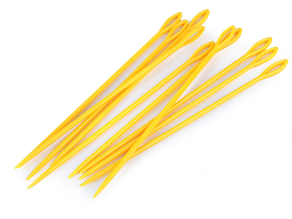 Ace plastic cu vârf bont, 150 mm - Mix variante (10 Bucăți)