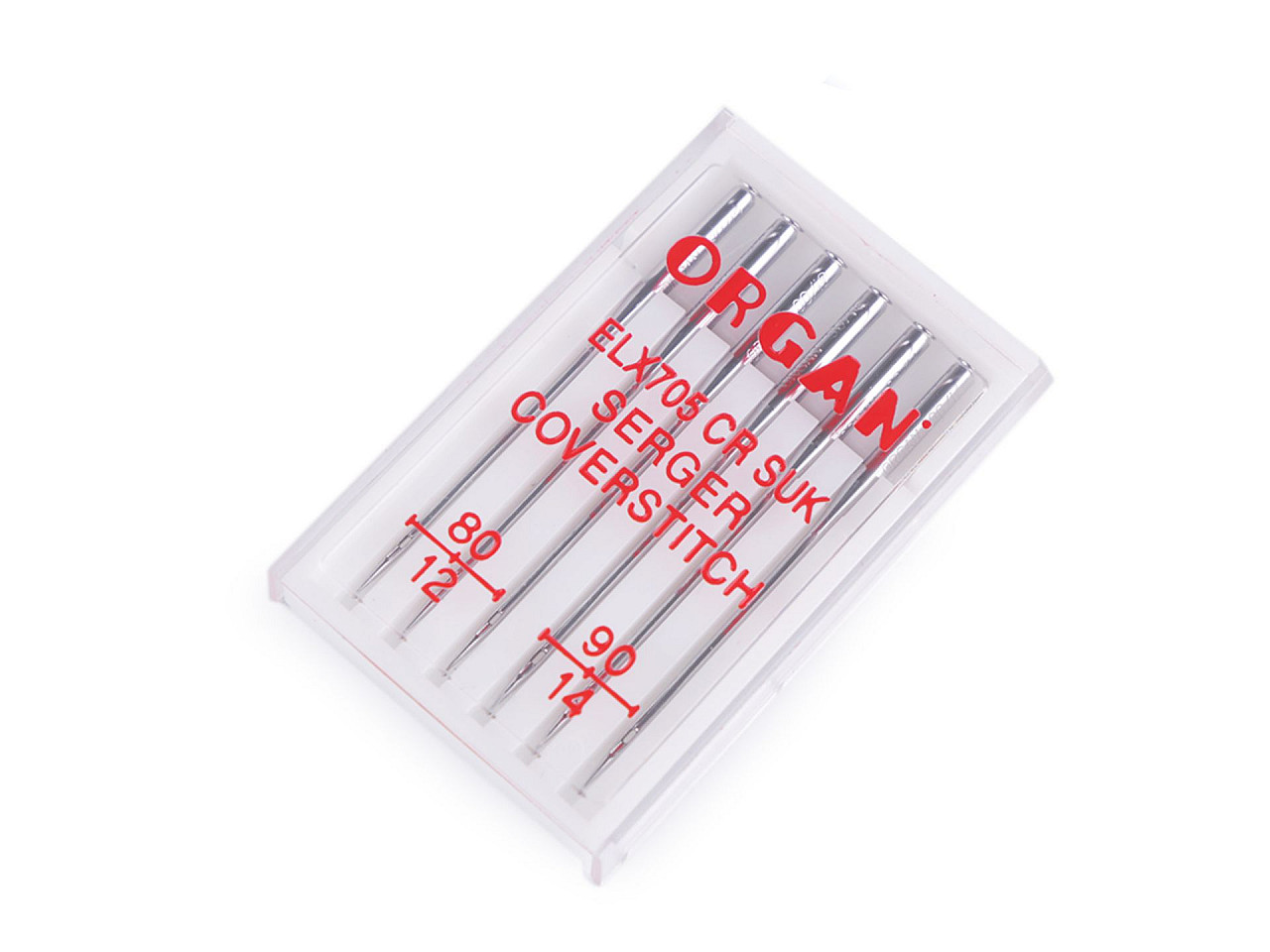 Ace mașină de cusut elx 705 chromium suk 80; 90 organ - Nichel (1 Cutie)