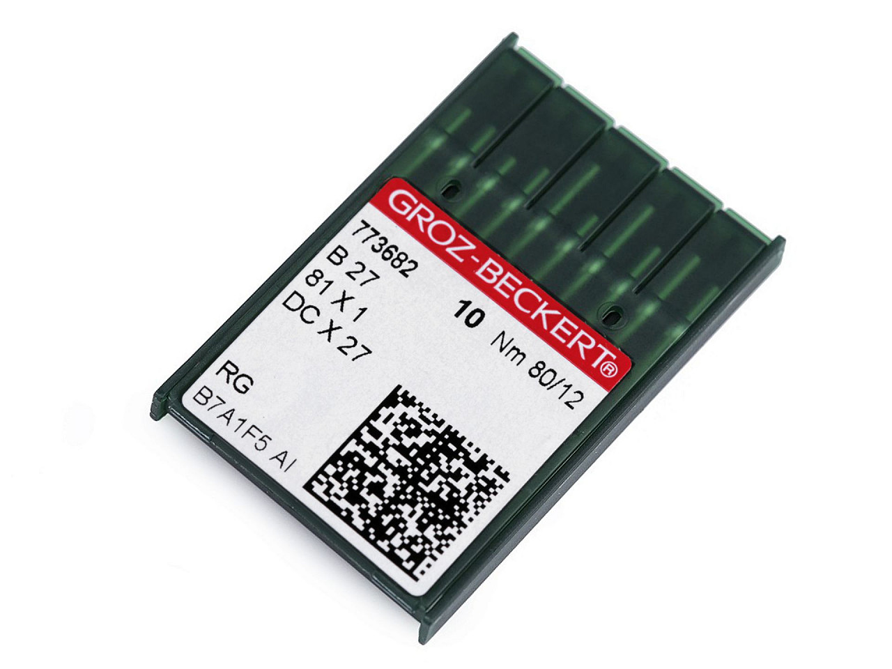 Ace mașini de cusut industriale groz - beckert b27 80; 90 - Nichel (10 Cutii)