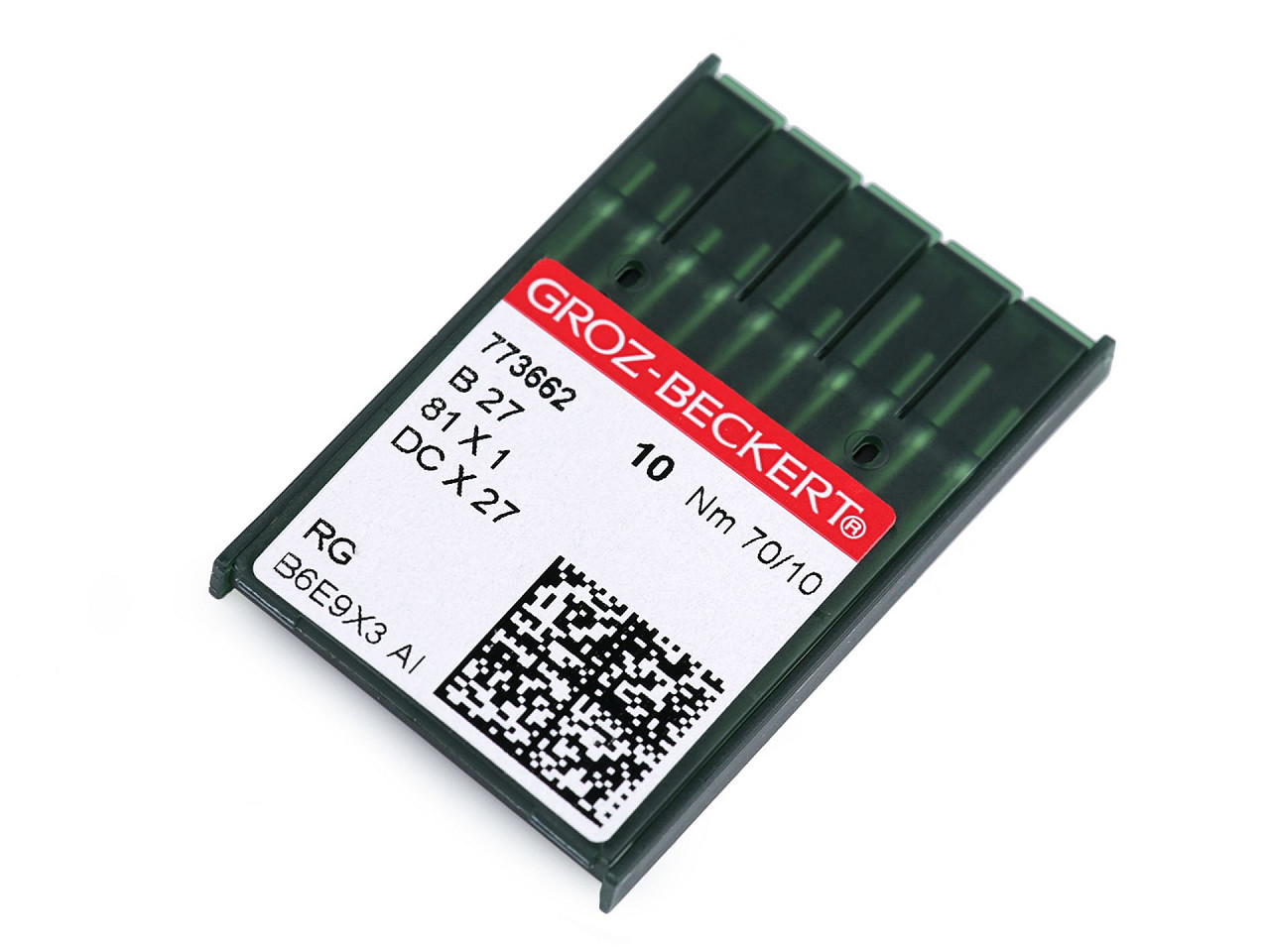 Ace mașini de cusut industriale groz - beckert b27 80; 90 - Nichel (10 Cutii)