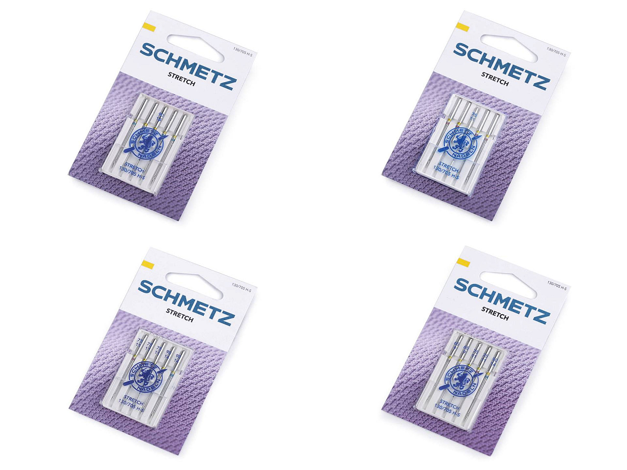 Ace mașină de cusut schmetz stretch 75; 90; - Nichel (1 Card)