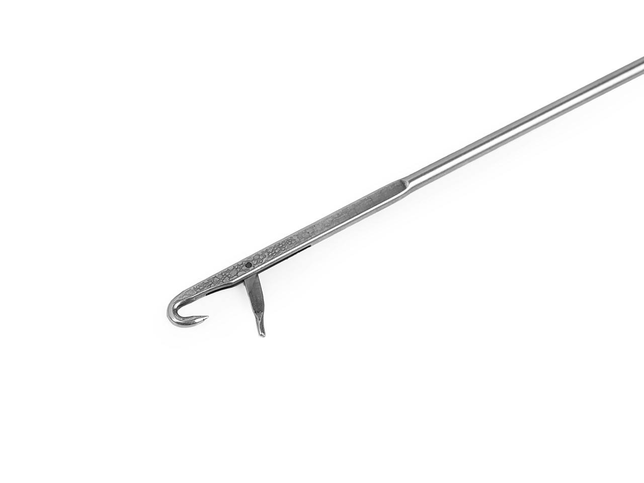 Dispozitiv pentru introdus elastic, șiret - Nichel (1 Bucată)