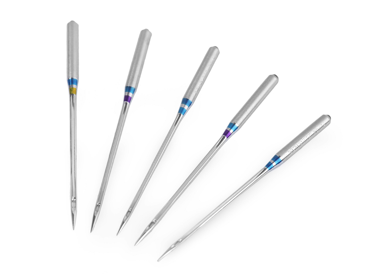 Ace mașină de cusut jeans schmetz, 90; 100; 110; - Nichel (1 Card)