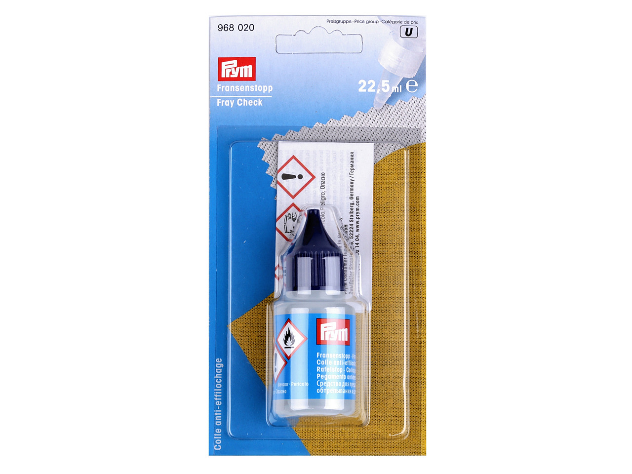 Adeziv anti destrămare textile prym 22,5 ml - Conform imaginii (1 Bucată)