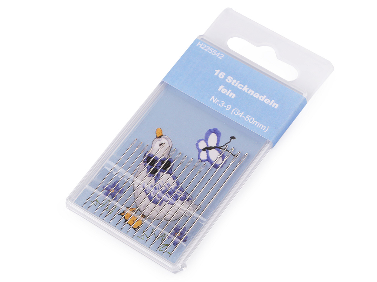 Ace de broderie fine - Nichel (1 Card)