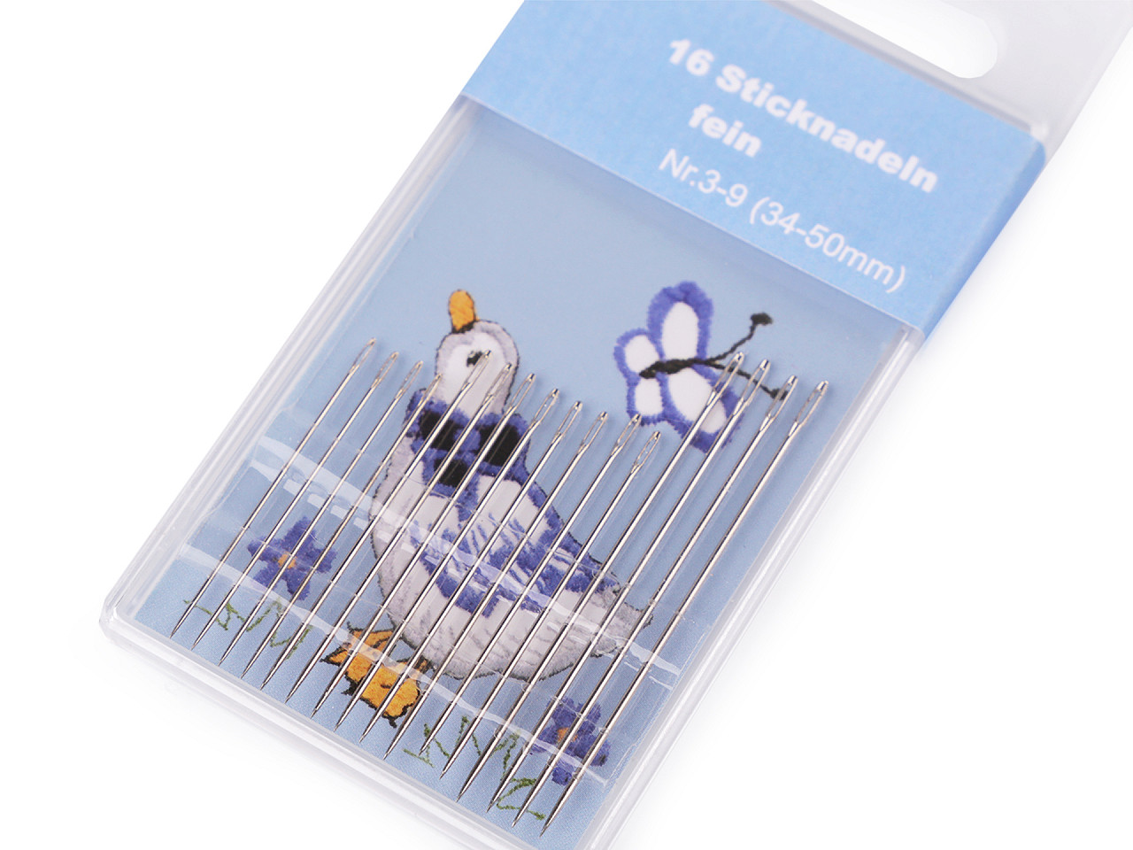 Ace de broderie fine - Nichel (1 Card)