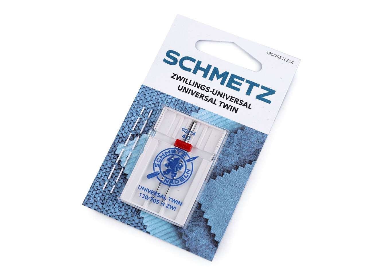 Ac dublu universal 4.0/90 schmetz - Nichel (1 Card)