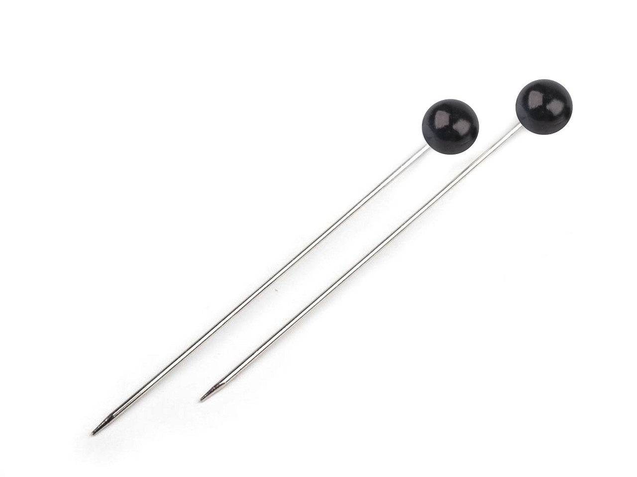 Bolduri deco, lungime 50 mm - Negru (1000 Bucăți)