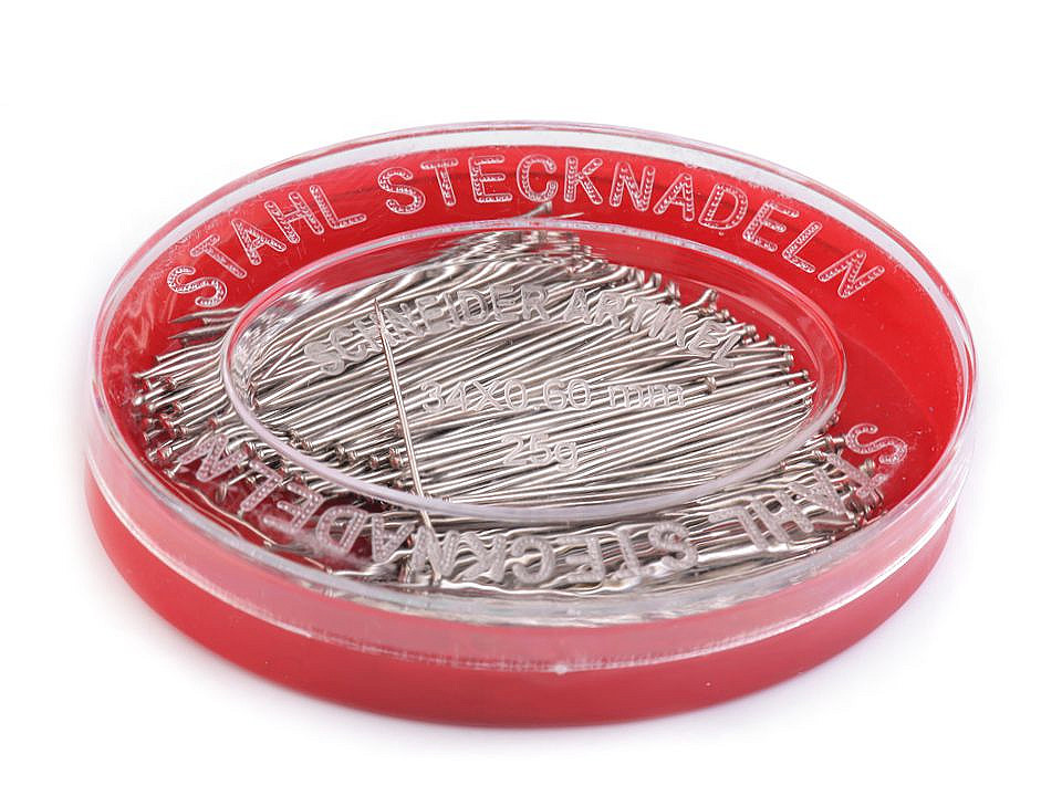 Bolduri, lungime 34 mm - Nichel (1 Cutie)