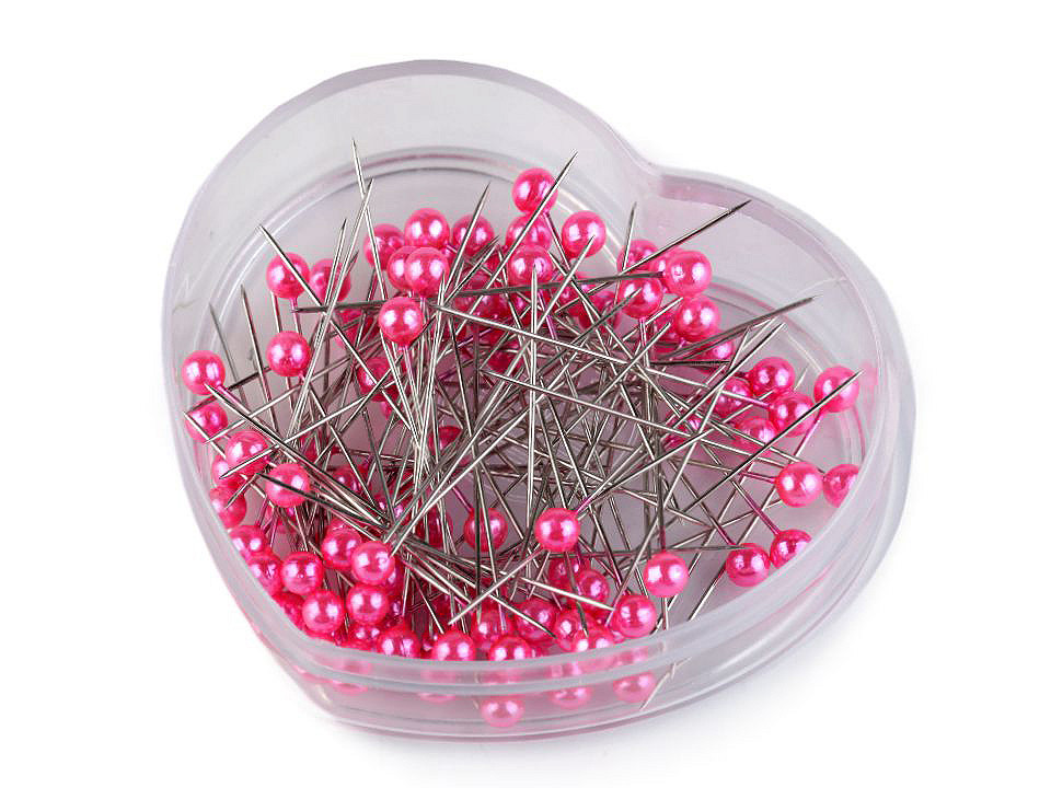 Ace cu gămălie, lungime 40 mm - Alb (1 Cutie)