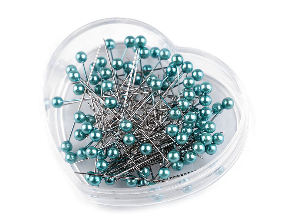 Ace cu gămălie, lungime 40 mm - Alb (1 Cutie)